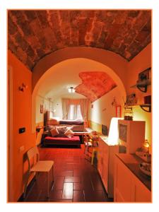 Postel nebo postele na pokoji v ubytování Casa GALILEO- Antiche Dimore Pisane