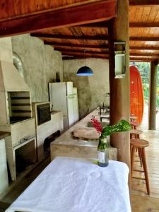 Kuchyň nebo kuchyňský kout v ubytování Casa Laurus