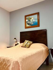 Postel nebo postele na pokoji v ubytování Departamentos Doña Angela