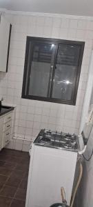 Køkken eller tekøkken på apartamento 1 quarto