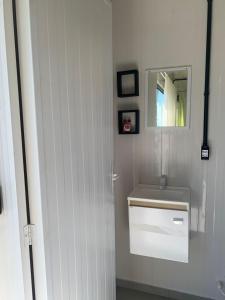 Et badeværelse på Sunset Container