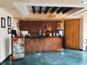 El lobby o recepción de Posada Tolosa