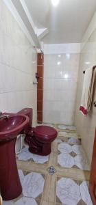 Ένα μπάνιο στο Hotel Puesta de Sol