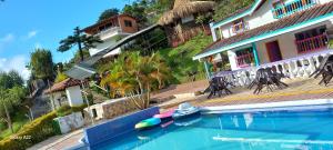 Bazén v ubytování Casa de Campo MA nebo v jeho okolí