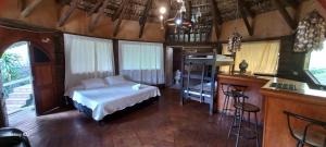 Postel nebo postele na pokoji v ubytování Casa de Campo MA