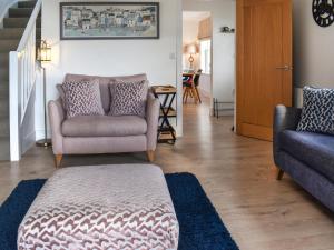 Posezení v ubytování Gwel Nans