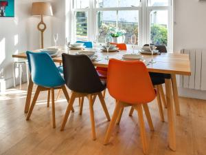 Posezení v ubytování Gwel Nans