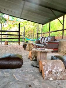 Un lugar para sentarse en Casa en las Nubes, Melgar Tolima