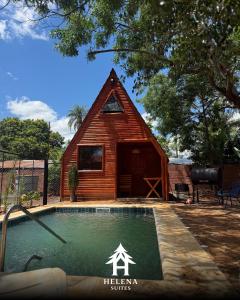 Bygningen som den private indkvartering ligger i