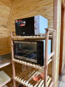 Køkken eller tekøkken på Helena Suites