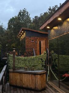 Zahrada ubytování EntreRios Lodge