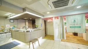 Køkken eller tekøkken på Hotel Welcome Matsumoto