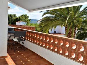 Balkón nebo terasa v ubytování Casa Confortable con Barbacoa y Gran Terraza en L'Escala, Cerca de la Playa - HISP-7-7