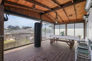 Balkón nebo terasa v ubytování Retreat at Rhyll