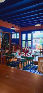 En restaurant eller et andet spisested på Dar Wafa Riad, Restaurant and Hamam