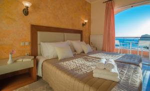 Postel nebo postele na pokoji v ubytování Philoxenia + 50 fotografií