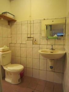 Koupelna v ubytování Wangyuku B&B