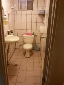 Koupelna v ubytování Wangyuku B&B