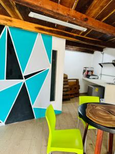 Nhà bếp/bếp nhỏ tại Villa los Alfredos