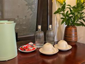 Mad på lejlighedshotellet eller i nærheden