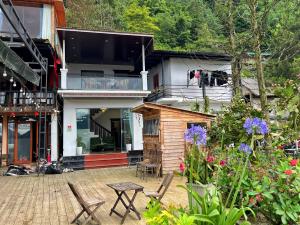 Bygningen som lejlighedshotellet ligger i