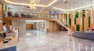 Ο χώρος του λόμπι ή της ρεσεψιόν στο Lavande Hotel Foshan Shunde Daliang Qinghuiyuan Shihu Road