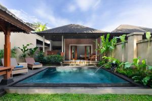 Swimmingpoolen hos eller tæt på Semana Cliff Villa Ubud