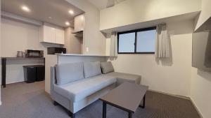 Kuchyň nebo kuchyňský kout v ubytování Living like Hotel 博多駅前