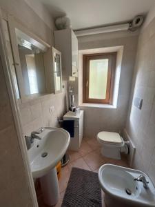 Koupelna v ubytování Casa Monte Pizzo