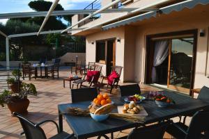 Jídlo v vily nebo okolí