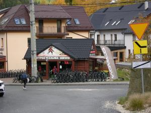 Bygningen som lejlighedshotellet ligger i