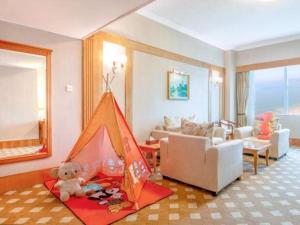 Χώρος καθιστικού στο Zhuhai Dehan Hotel +239 φωτογραφίες