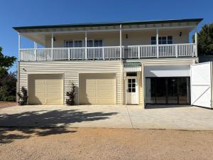 Bygningen som feriehuset ligger i