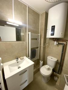 Et badeværelse på T2 refait à neuf Quartier Chantenay avec Parking