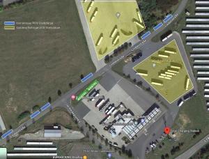 a map of a city intersection with a street at Roatel Osterfeld A9 my-roatel-com in Kleinhelmsdorf +8 photos
