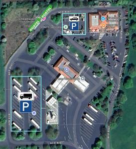 a map of a parking lot with a parking garage at Roatel Schwabhausen A4 my-roatel-com in Schwabhausen +7 photos