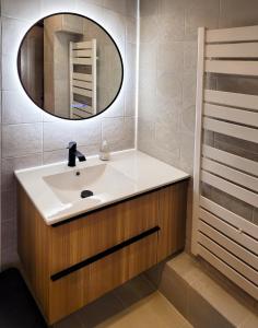 Phòng tắm tại Le Verdi - Les Gîtes de la Côte d'Amour