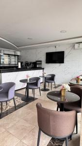 Et opholdsområde på فندق خاتم الخاتم للضيافة السياحي