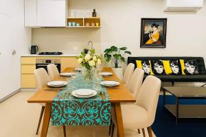 Kuchyň nebo kuchyňský kout v ubytování The Executive Garden Reisdence