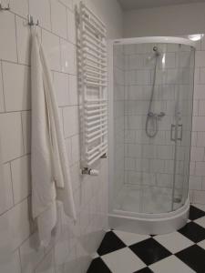 Kúpeľňa v ubytovaní Hostel Wratislavia