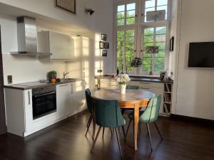 Køkken eller tekøkken på Schloss Adolphsburg im Sauerland