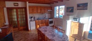 Kuchyň nebo kuchyňský kout v ubytování Appartement Daniel