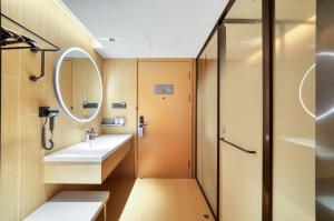 Koupelna v ubytování JI Hotel Hangzhou Xiaoshan MixC