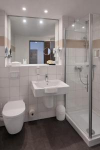 Koupelna v ubytování Euro Hotel Friedberg