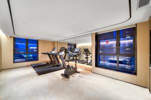Fitness centrum a/nebo fitness zařízení v ubytování JI Hotel Hangzhou Xiaoshan MixC