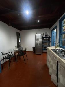 Kuchyň nebo kuchyňský kout v ubytování Casa de Praia em Pontal do Sul