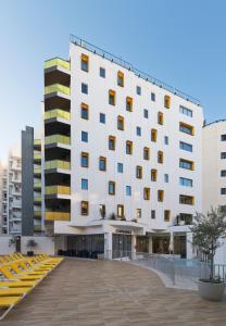 Bygningen som hotellet ligger i