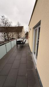 En balkon eller terrasse på Ferienwohnungen Luitpold - Boutique Apartments