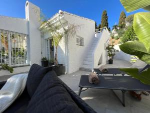 Et opholdsområde på Casita Agave