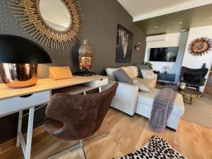 Et opholdsområde på Casita Agave